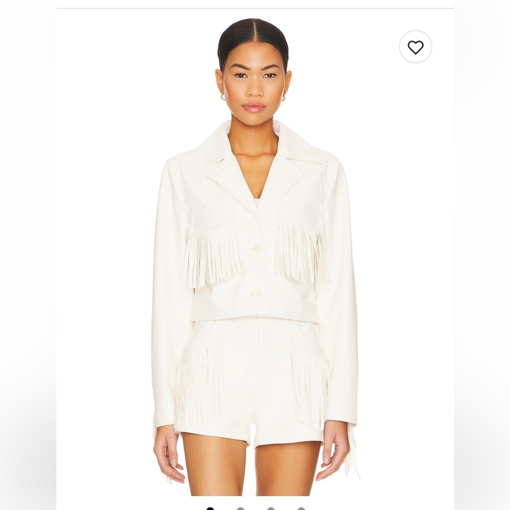 Line & Dot Selena Fringe Jacket